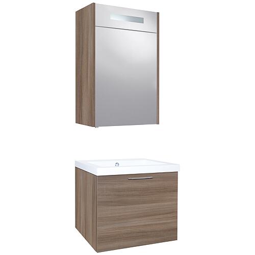 Kits de meubles de salle de bain Ekry, largeur 610 mm