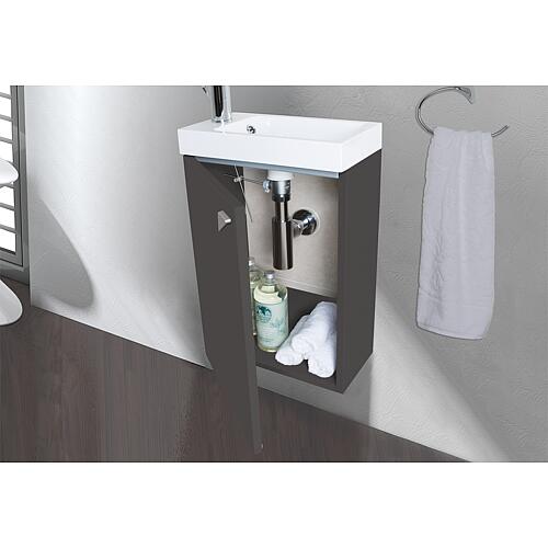 Guest bathroom furniture set Elyp, width 400 mm Anwendung 4