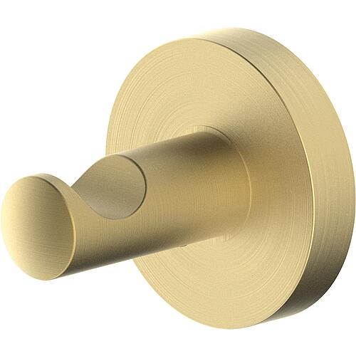 Towel hook Eldrid, brass, light bronze