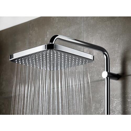 Colonne de douche Tempesta Cosmopolitan Cube carrée avec mitigeur thermostatique Anwendung 2