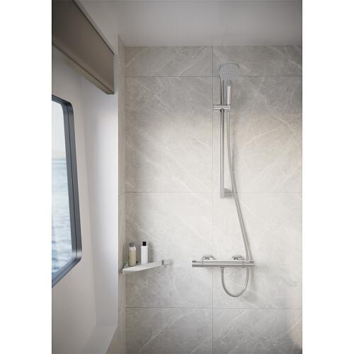 Corner soap basket Hansgrohe AddStoris Anwendung 2