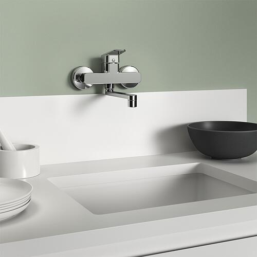 Wall-mounted washbasin mixer Ideal Standard Ceraplan Anwendung 1