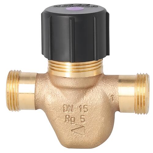 Circulation regulator valve ETA-Therm, 56 - 58°C
 Standard 1