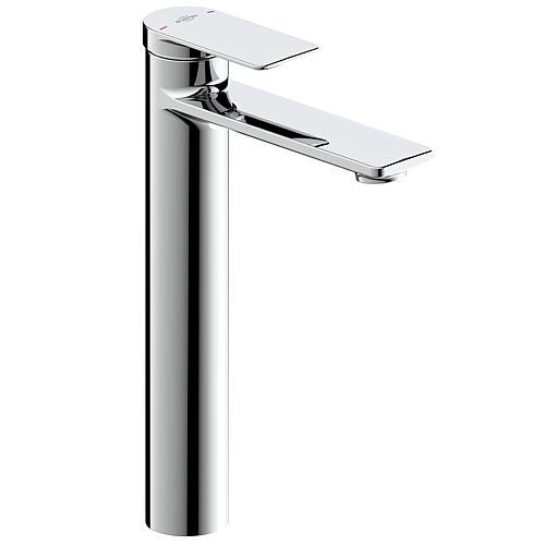 Mitigeur lavabo Evando, haute saillie 152 mm, avec écoulement à clic, chrome