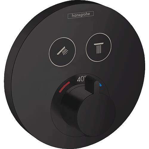 Flush-mounted thermostat, Hansgrohe ShowerSelect for 2 consumers Standard 2