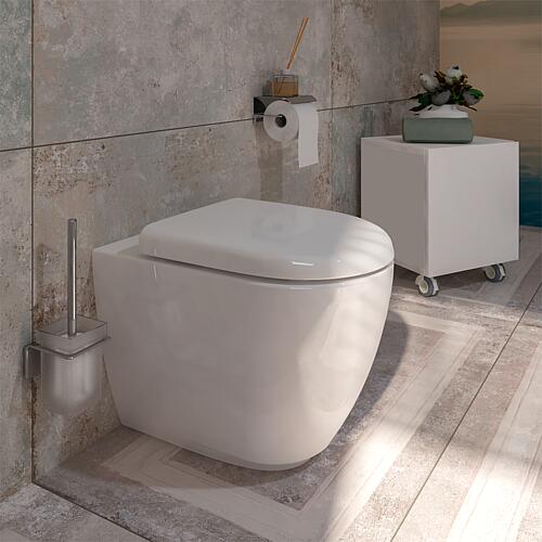 AIMERA pedestal washdown WC, rimless
