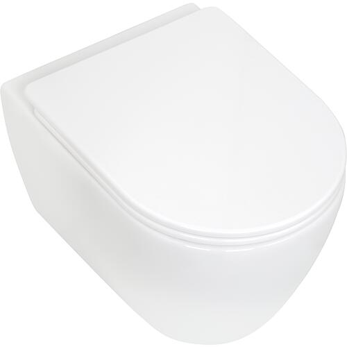 Combi-Pack Evenes Aimera Compact Wand-WC Aimera Compact spülrandlos mit WC-Sitz Softclose Standard 1