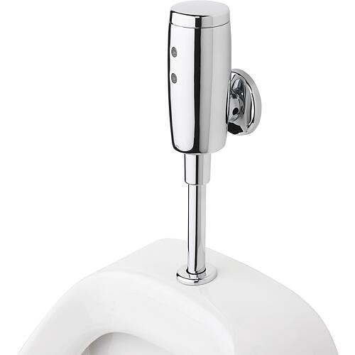 Sensor flush valve HANSAELECTRA urinal flush control Anwendung 1