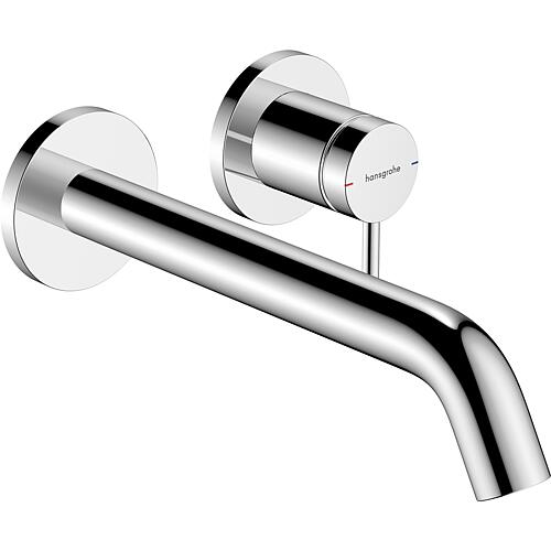 Wand-Waschtischmischer Hansgrohe Tecturis S Ausladung 225 mm chrom