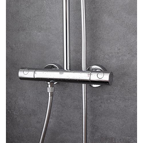 GROHE Tempesta Cosmopolitan System 160 shower system
with thermostat Anwendung 2