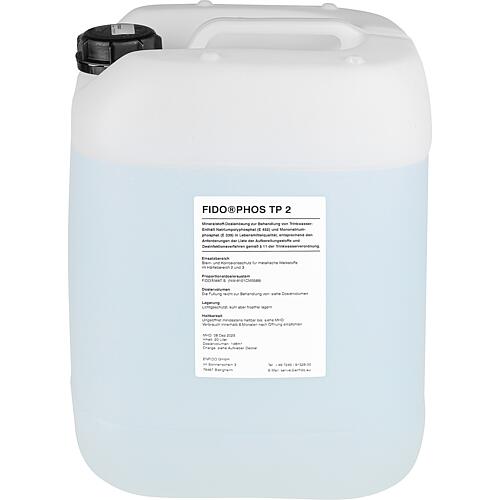 Solution de dosage FIDO®PHOS Substances actives pour le post-traitement de l'eau potable TP 20 litres Standard 2