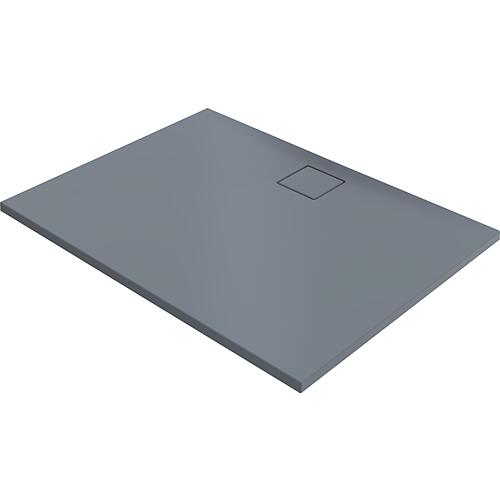 Hüppe EasyFlat rectangular shower tray Drain hole on the long side Standard 6