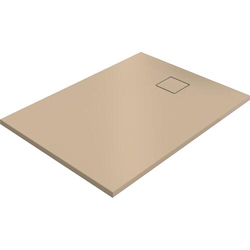 Hüppe EasyFlat rectangular shower tray Drain hole on the short side Standard 46