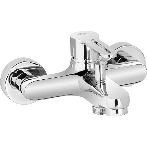 Wall-mounted bath mixer Enzan 160 mm projection chrome Standard 1