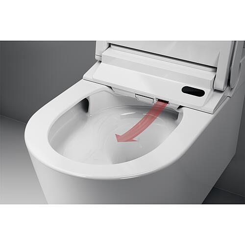 GROHE Sensia Pro shower toilet with HyperClean Anwendung 9