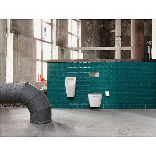 WC suspendu à fond creux Duravit ME by Starck, sans bride Anwendung 1