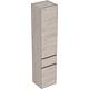 Armoire haute Geberit Renova Plan 2 portes, 1 tiroir, 390x1800x36 Standard 3