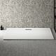 Ultra Flat rectangular shower tray 1600x25x900 mm acrylic, white