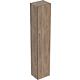 Tall cabinet Geberit iCon 360x1800x291 mm, walnut hickory