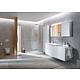 Base cabinet + washbasin Geberit iCon in ceramic, 900x705x485 mm, matt white