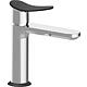 Washbasin mixer Sarcari without eccentric fitting chrome/black