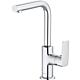 Washbasin mixer Kludi Pure & Style projection 150 mm chrome swivel spout