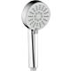 Hansabasic hand shower, 3 spray types, Ø 90 mm, chrome