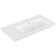 Washbasin V&B Venticello 1000x500mm, 1 tap hole with overflow, white