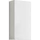 Wall cabinet Kasari, 1 door, white matt, reversible, 300x600x170mm