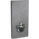 GEBERIT Monolith Plus plumbing module for wall-mounted WC 114 cm, slate look stoneware/aluminium black-chrome