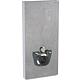 GEBERIT Monolith Plus plumbing module for wall-mounted WC 114 cm, concrete look stoneware/aluminium