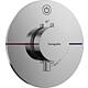 Thermostat encastré Hansgrohe ShowerSelect Comfort S Set de montage 1 consommateur chromé