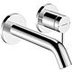 Mitigeur de lavabo mural Hansgrohe Tecturis S saillie 165 mm chrome