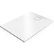 Hüppe EasyFlat rectangular shower tray Drain hole on the short side Standard 66