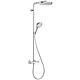 Colonne de douche Hansgrohe Raindance Select S 240 1jet PowderRain, Douchette à main, douche de tête 240mm et Thermostat, chrome