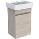 WC unit+ceramic WC Geberit Renova Plan 500x615x380 mm walnut light hickory