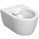 Geberit ICon wall-hung WC, short white, rimless, with KeraTect, WxHxD:360x378x490mm