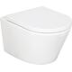 Combi-Pack Amur wall-hung WC rimless and Edoma soft-close toilet seat