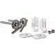 Stainless steel hinge with Quick-Lock Standard 1