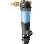 Domestic water station / backflush filter / fine filter