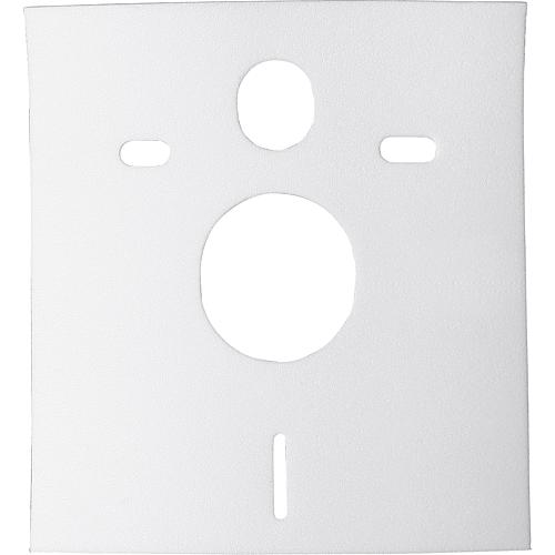 Wall toilet sound protection set Quattro