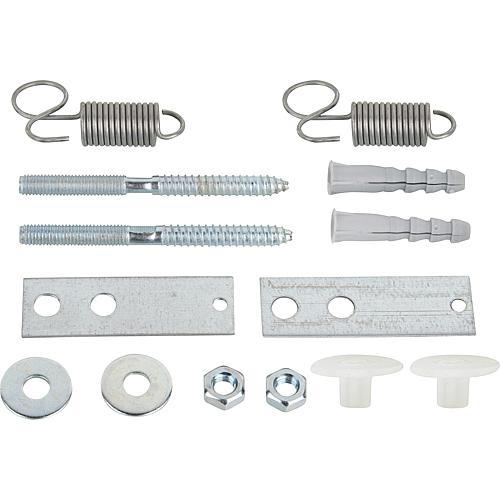 Fixing kit for wall-mounted half column Standard 1