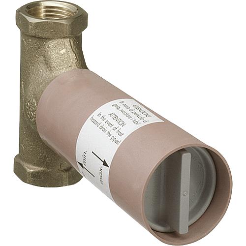 Hansgrohe basic body shut-off valve, flush-mounted Standard 2