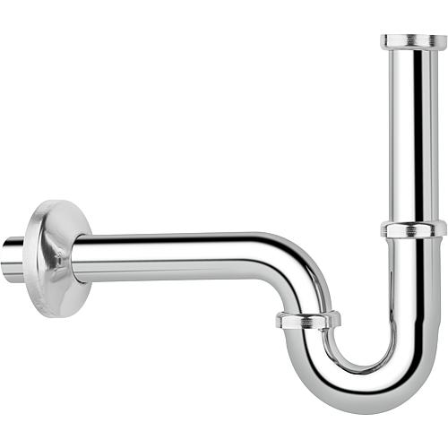 VIEGA drain trap Plus, installation-friendly Model 5611.5, 11/4'', chrome-plated