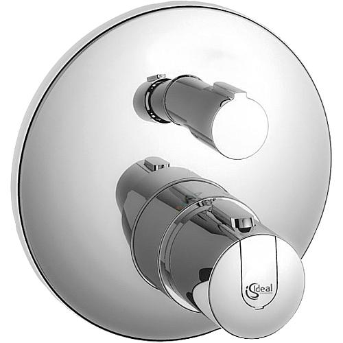 Flush-mounted shower thermostat CeraTherm 100 Standard 1