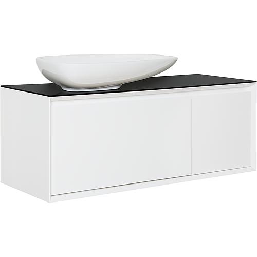 Washbasin base cabinet Ekira with washbasin made of ceramic Standard 2