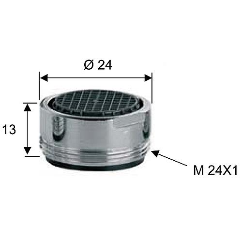 Perlator, suitable for mixer series Diva Standard 2