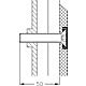 Mounting set for lightweight walls Standard 1