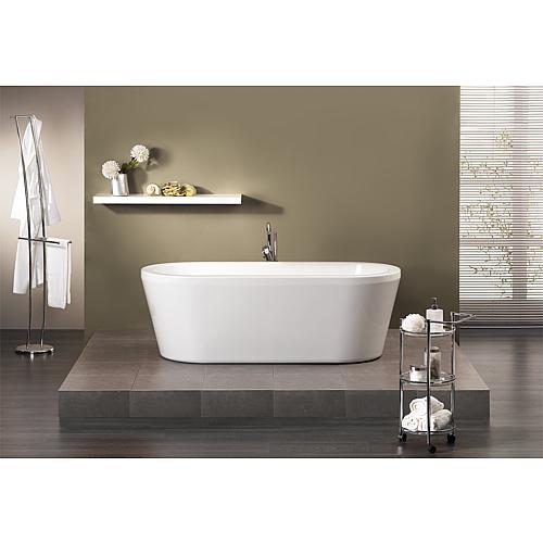 Flora bathtub, free-standing