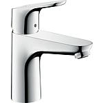 Hansgrohe Focus 100 washbasin mixer 119 mm projection with pop-up drain set, chrome